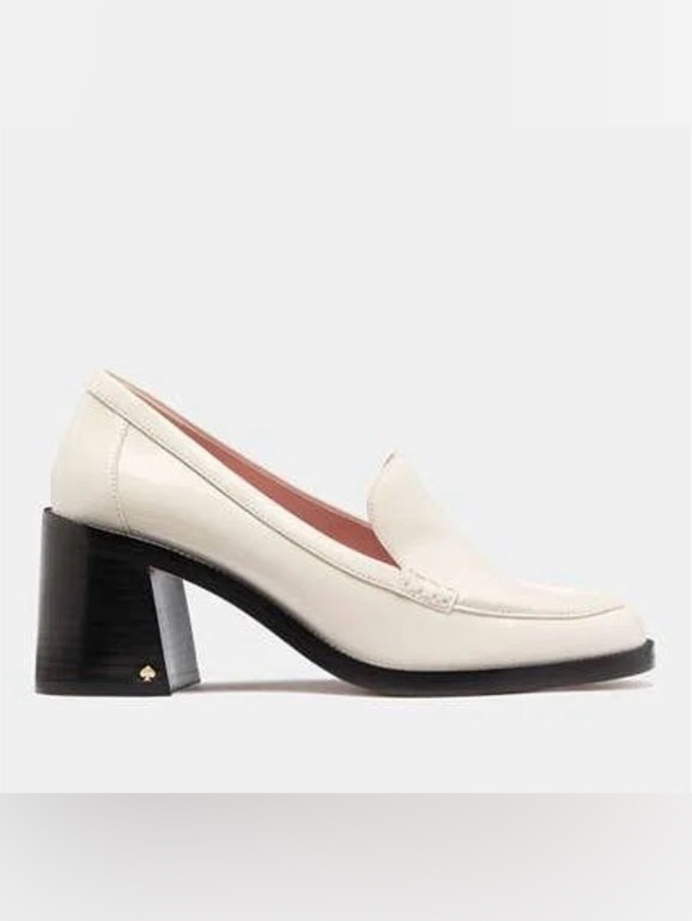 NWT- Kate Spade ‘Lori’ Patent Leather Block Heel Loafer